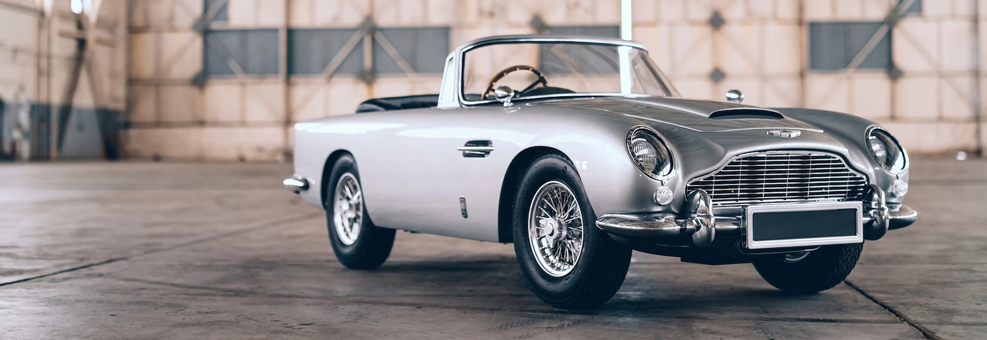 Junior Aston Martin DB5 made to celebrate upcoming No Time to Die James Bond film